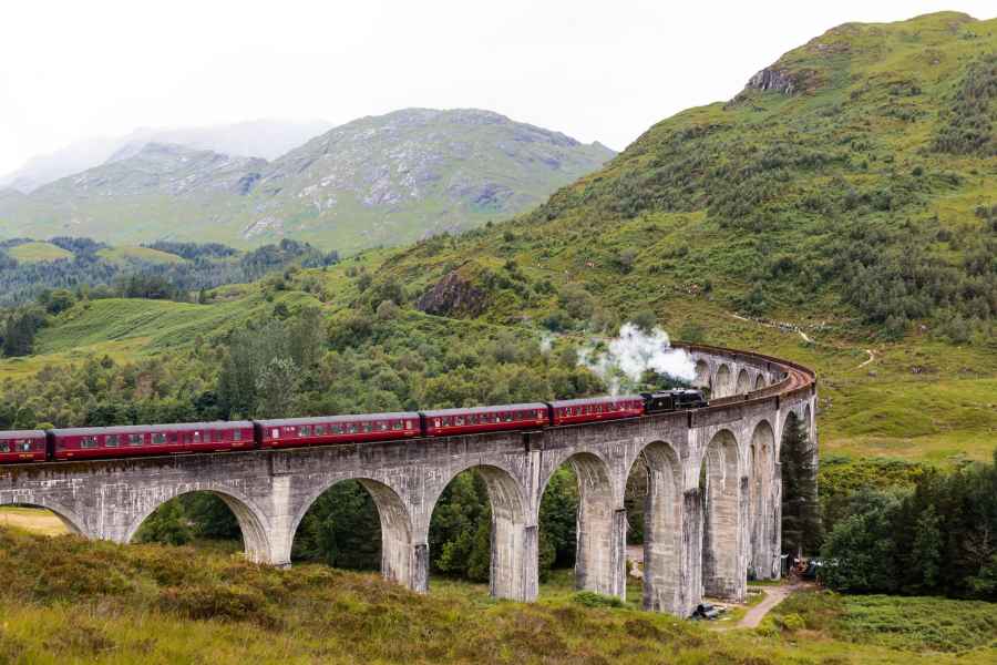 Ab Edinburgh: Hogwarts Express und Scottish Highlands Tour