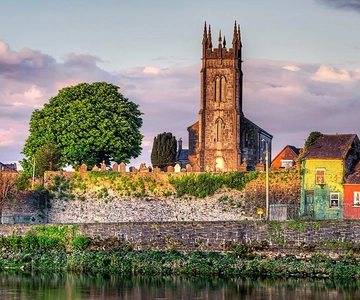 Limerick: Historisk byrundvisning og byvandring på mælkemarkedet