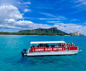 Honolulu: Glass Bottom Boat Tour along Oahu's South Shore