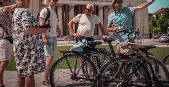 München mit dem Fahrrad: Halbtagestour mit ortskundigem Guide