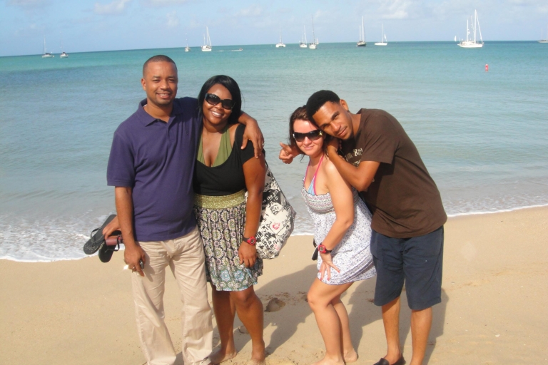 Castries Zakupy Zwiedzanie i Reduit Beach Tour