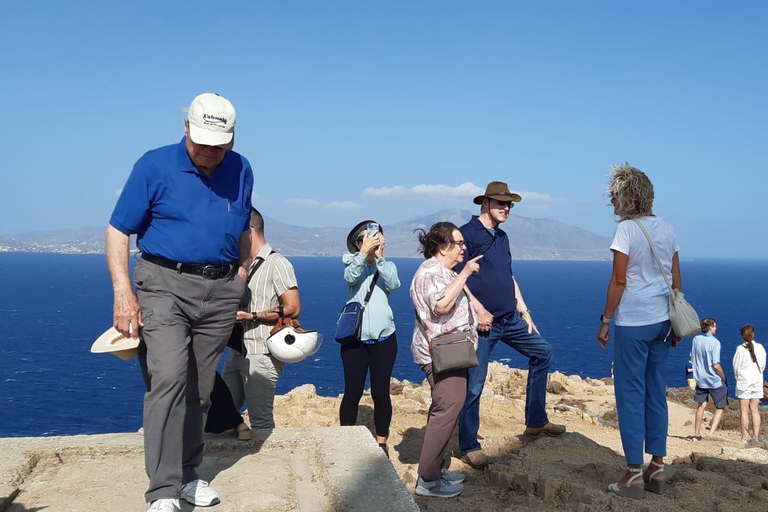 Mykonos: recorrido turístico con recogida en la terminalPunto de encuentro del puerto nuevo de Mykonos