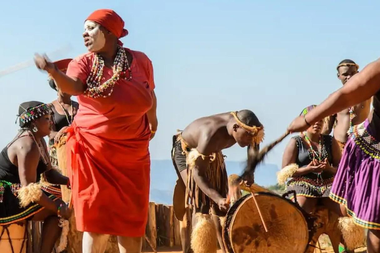 Durban: Tala Game Reserve, Phezulu Park en markttour