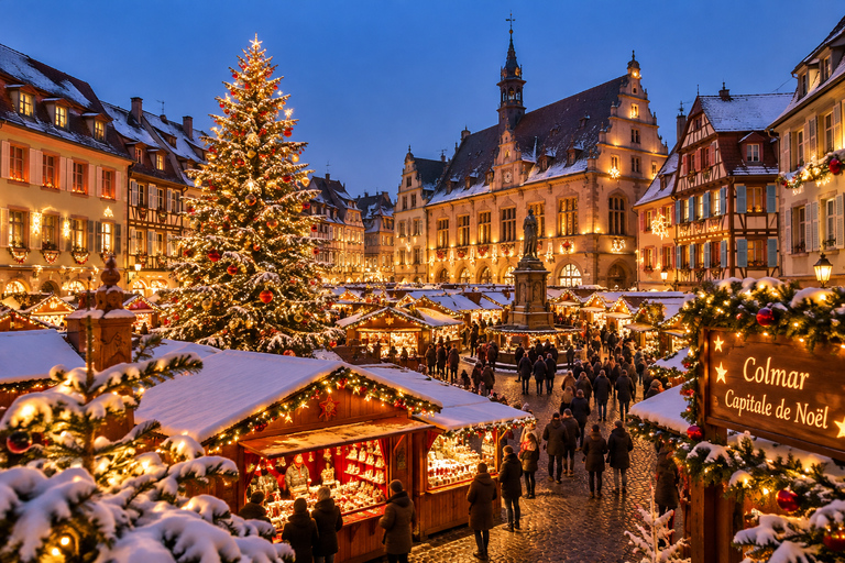 From Lucerne: 3-Country Christmas Markets Private Day Trip