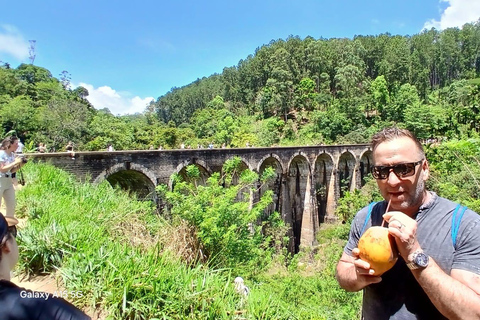 ELLA Lipton Seat Tea Test & Pluck 9Arch, Waterfalls, & Food Lipton's Seat, Little Adam Peak, 9 Arch, Ravana Waterfalls