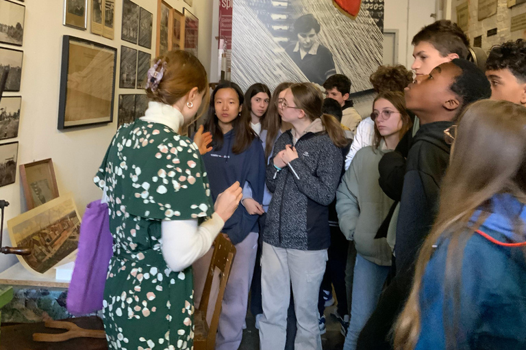 Tour a pie con clases de dibujo- Baumwollspinnerei Leipzig