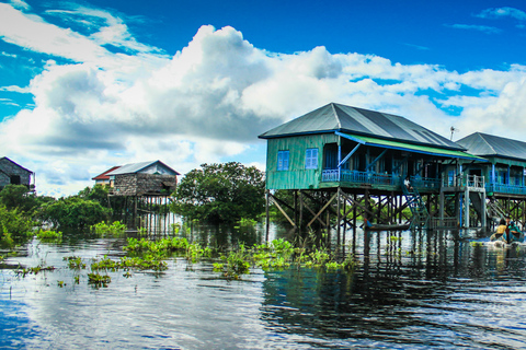 Wycieczka z Siĕm Réab do wioski na wodzie Kompong Phluk