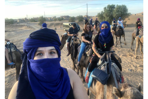 Marrakech: Halvdagstur med Buggy Ride, kamelridning och spa