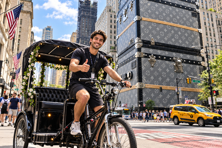 NYC Rockefeller Center 5th Avenue Times Square Pedicab Tour