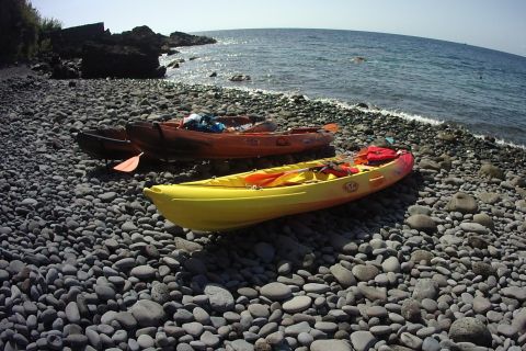Madeira: kajak- en snorkeltour door het natuurreservaat Garajau