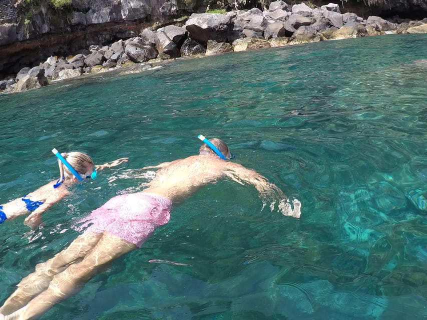 Snorkeling (masque/tuba) dans la réserve naturelle de Garajau 2024 - Funchal