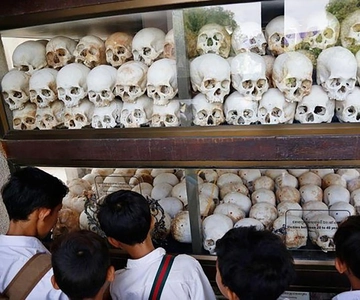 Phnom Penh: excursão ao campo de extermínio e ao museu do genocídio de Toul Sleng