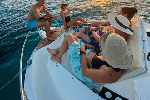 Sunset Private Boat Trip to Marine Reserve Mallorca