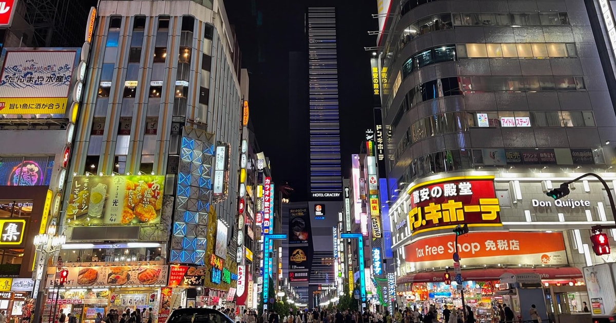 Tokyo Shinjuku Night Walking Tour GetYourGuide
