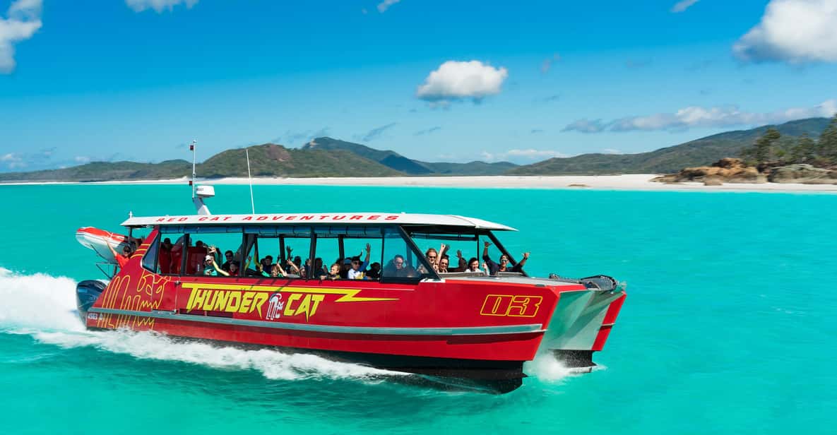 Airlie Beach: Whitehaven Full-Day Eco-Cruise with Lunch