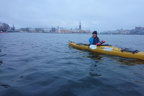 Stockholm: excursion en kayak dans la ville d&#039;hiver