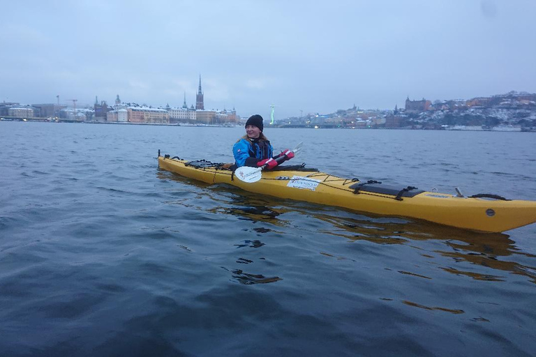 Stockholm: Winter-Kajaktour durch die Stadt