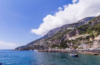 Neapel: Bootstour nach Positano, Amalfi & Ravello