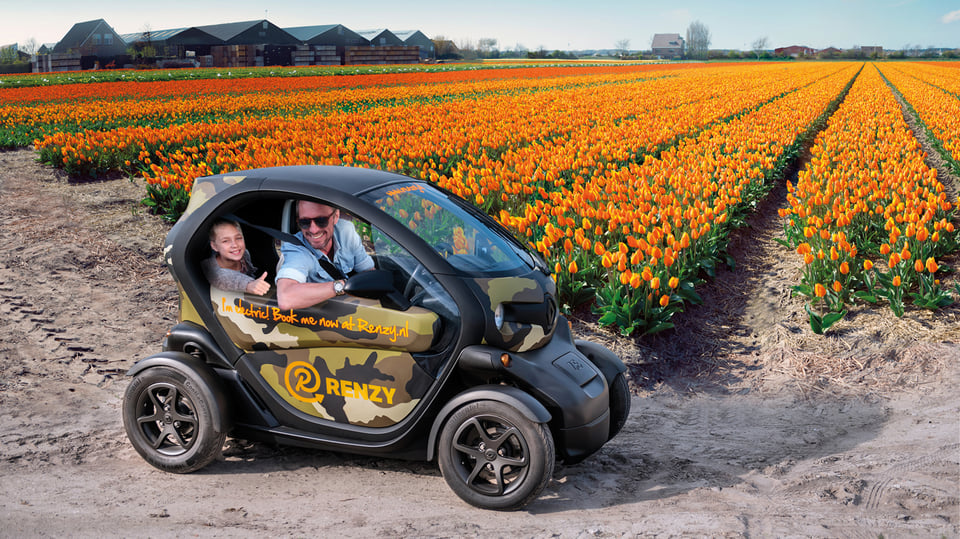 Lisse: Selbstgeführte Tulpenfelder GPS Audiotour