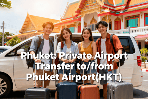 Phuket: Private Airport Transfer to/from Phuket Airport(HKT) Phuket City to Airport