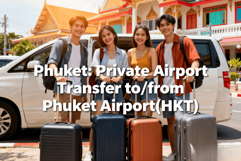 Phuket: Private Airport Transfer to/from Phuket Airport(HKT) Phuket City to Airport