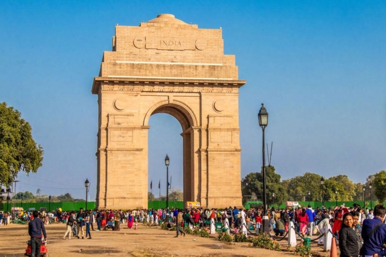 Delhi: Halbtägige Stadtrundfahrt mit Guide