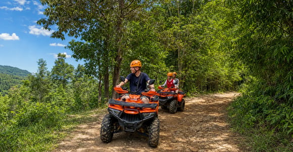 Chiang Mai: Off-Road ATV Thrills, Then Mae Wang Waterfall