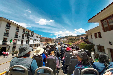 Z Cusco: Panoramiczna wycieczka autobusowa z ceremonią Inków