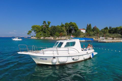 Au départ de Zadar : Excursion en bateau privé vers les îles croates