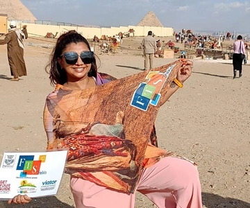 Hurghada: Viagem de 1 dia ao Cairo de avião