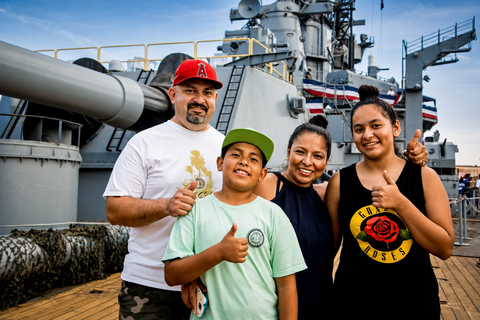 Los Angeles: Battleship Iowa Guided President's Tour