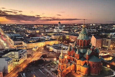 Helsinki: Umweltfreundliche Helikopter-Sightseeing-TourGemeinsame Sightseeing-Tour ohne Abholung und Rückgabe