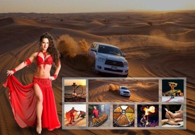 Visit Dubai Desert Safari Off-road, Camel Ride, Sandboard & BBQ in Dubai