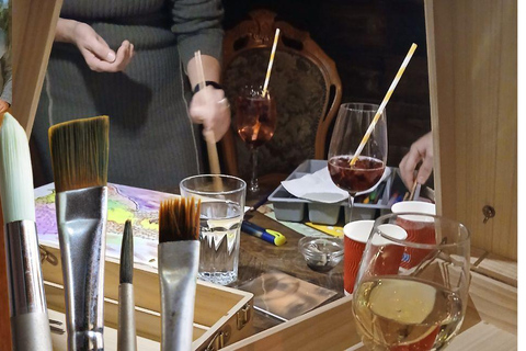 Weimar: Painting with a meal – paint pictures, relax, enjoy dinner Weimar: Meal with a meal - paint pictures, relax, enjoy dinner