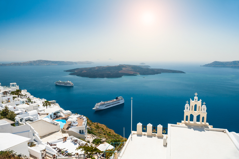 Santorini: Popular Destinations Private Tour with Guide Standard Option