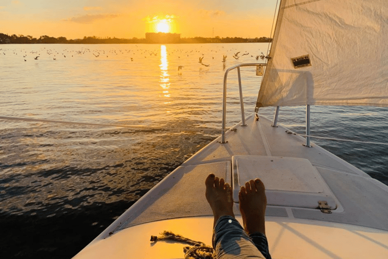 Orlando : Sortie privée en voilier au coucher du soleil sur le lac Fairview