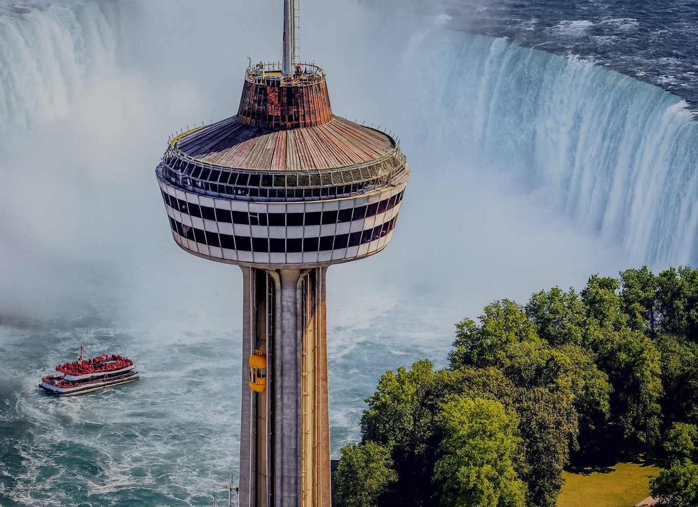 Niagara Falls, ON: Guidet tur med en tur i en flyvende biograf