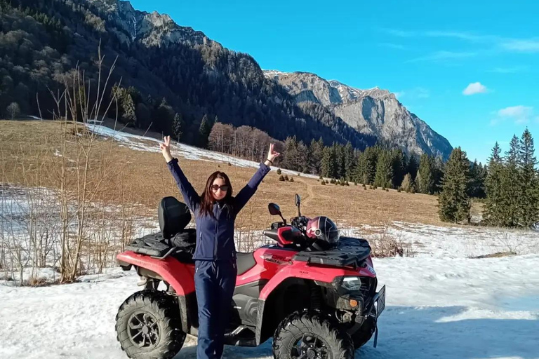 Sinaia: Guided ATV and Buggy Tour to Cota 1400 Guided ATV Tour for 4-6 Persons