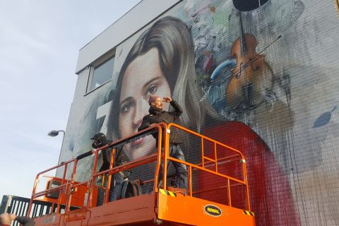 The Hague: 2-Hour Guided Street Art Bike Tour