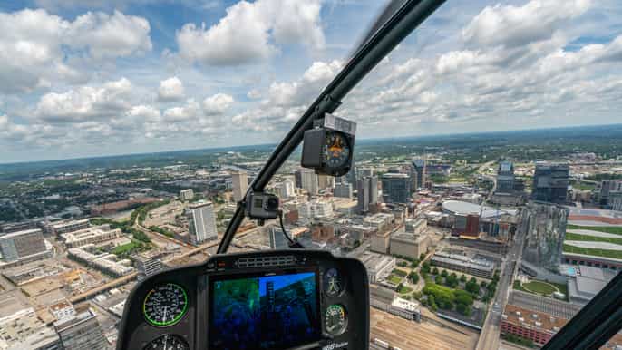 nashville music city private helicopter tour