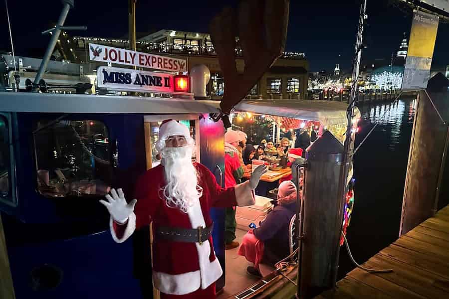 Annapolis: Jolly-Express-Bootstour mit Weihnachtsmotiven. Foto: GetYourGuide Annapolis: Jolly-Express-Bootstour mit Weihnachtsmotiven. Foto: GetYourGuide