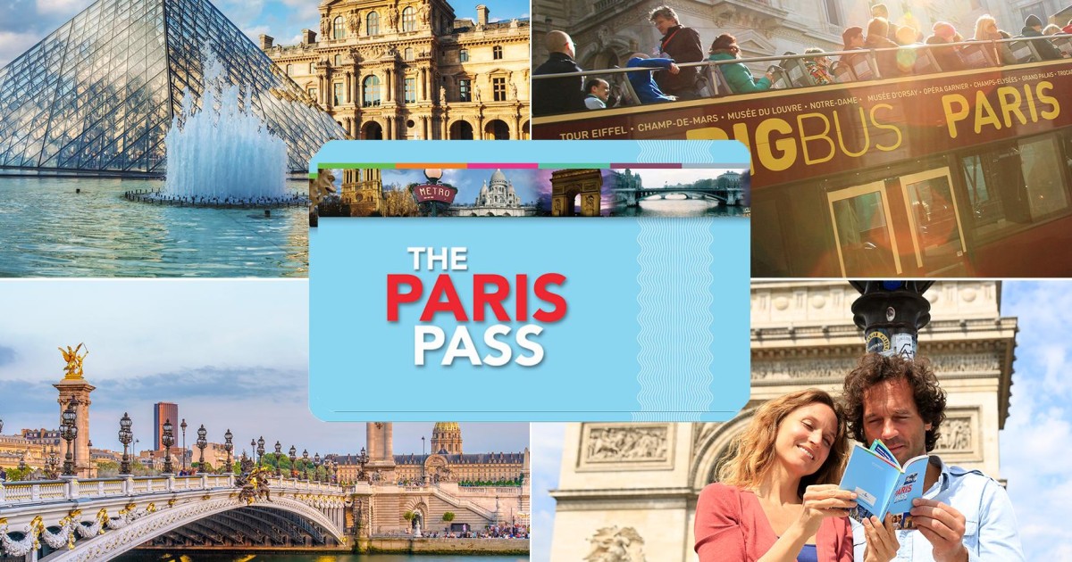 paris visite travel pass 5 days