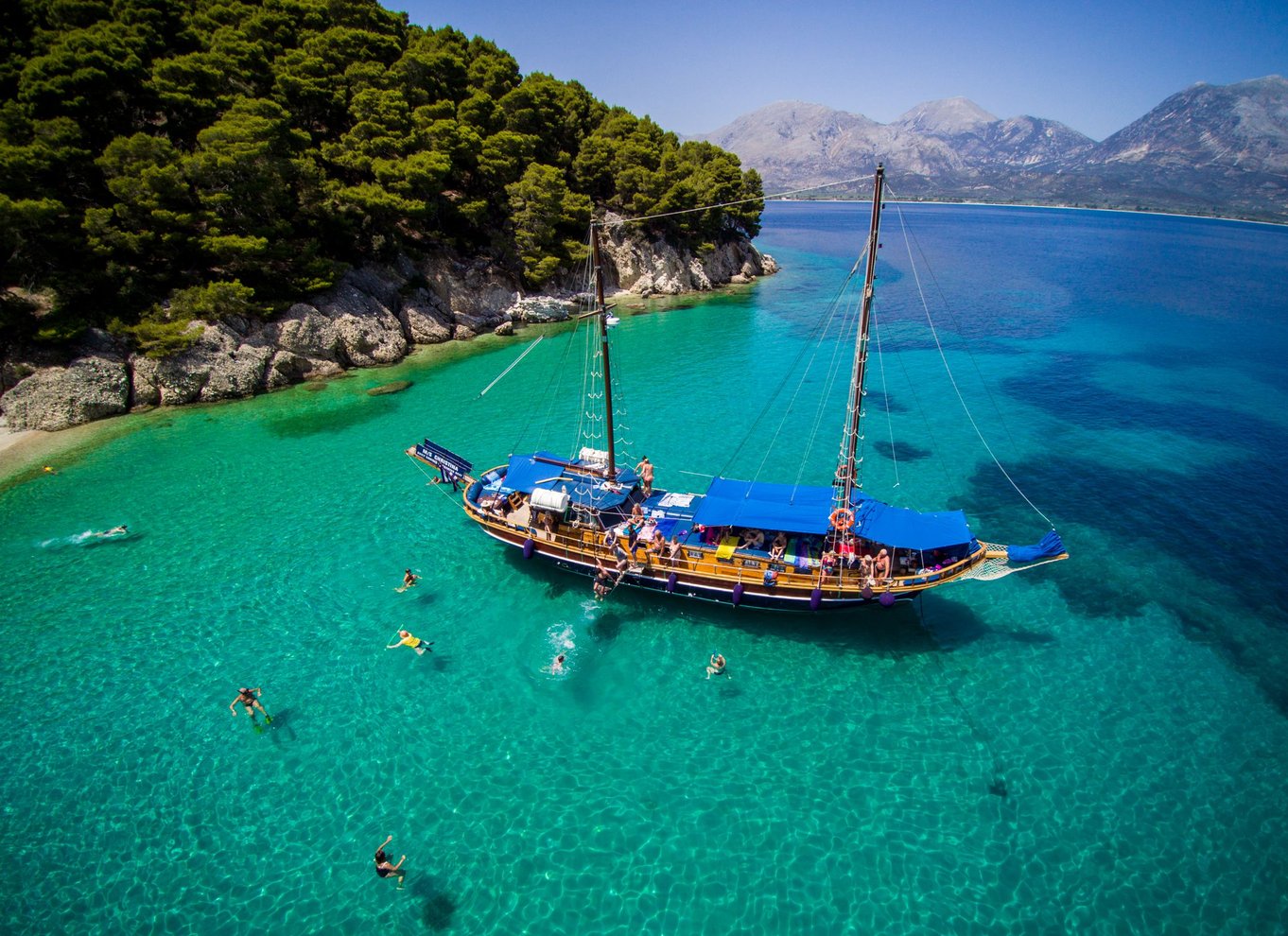 Fra Nydri: Lefkada Forgotten Islands Day Cruise med frokost