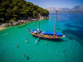 Fra Nydri: Lefkada Forgotten Islands Dagscruise med lunsj