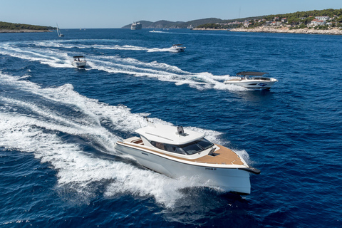 Split or Trogir: Blue Cave, Vis, and Hvar Speedboat Day TripGroup Tour from Split