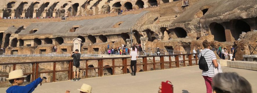 Rome: Combination Colosseum and Evening Walking Tour