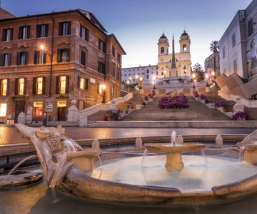 Rome: Guided City Center Evening Sightseeing Walking Tour