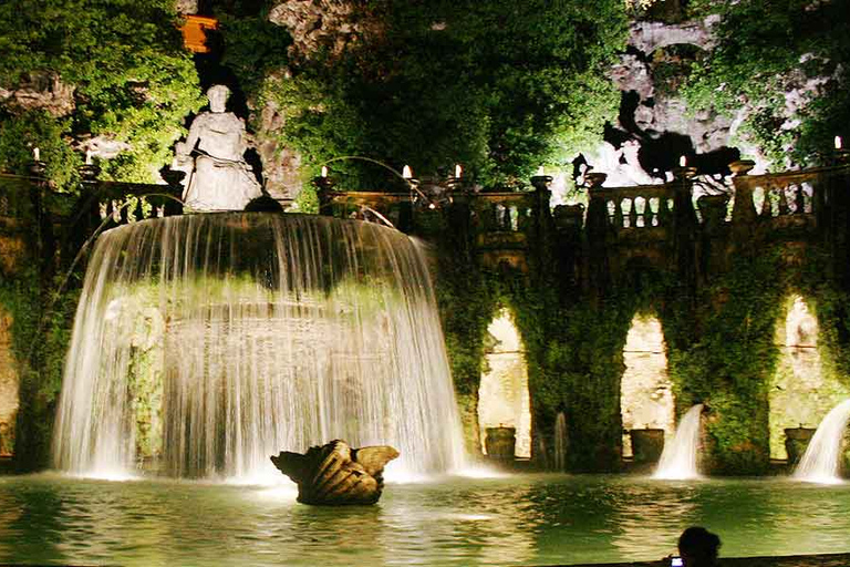 From Rome: Hadrian's Villa & Villa d'Este Day Trip & Lunch Tivoli: Hadrian's Villa & Villa d'Este Day Trip - English