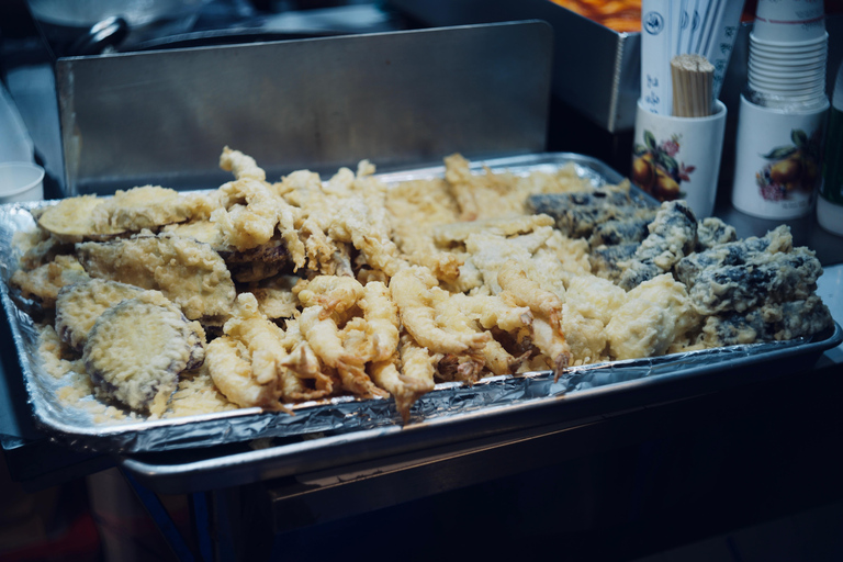 Streetfood op de markt van Ghwangjang en DongdaemunStreetfood in Ghwangjang en Dongdaemun Market