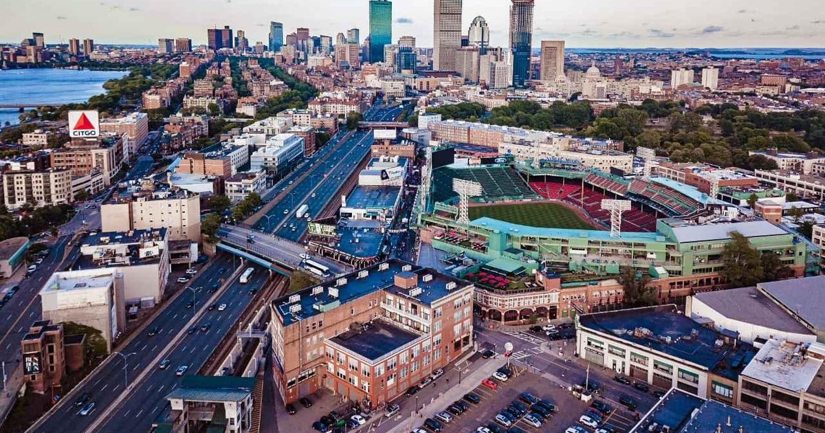 Boston juego de exploración del centro histórico de la ciudad